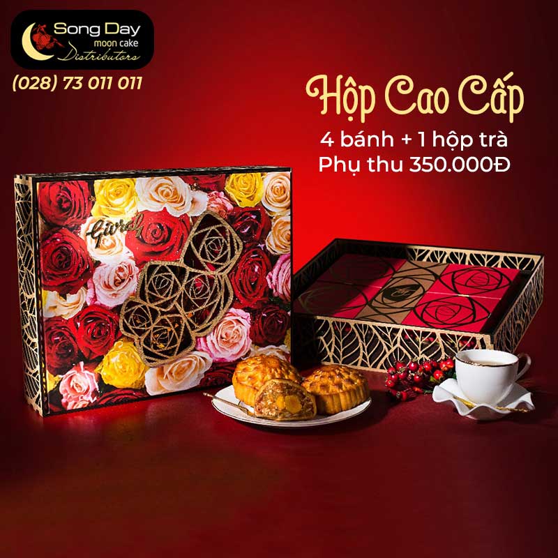 hộp bánh trung thu givral