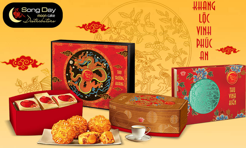 vỏ mẫu hộp bánh trung thu kinh đô