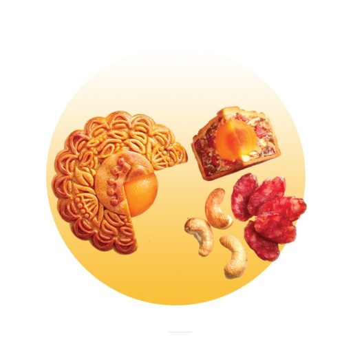 bánh trung thu thập cẩm lạp xưởng 1 trứng