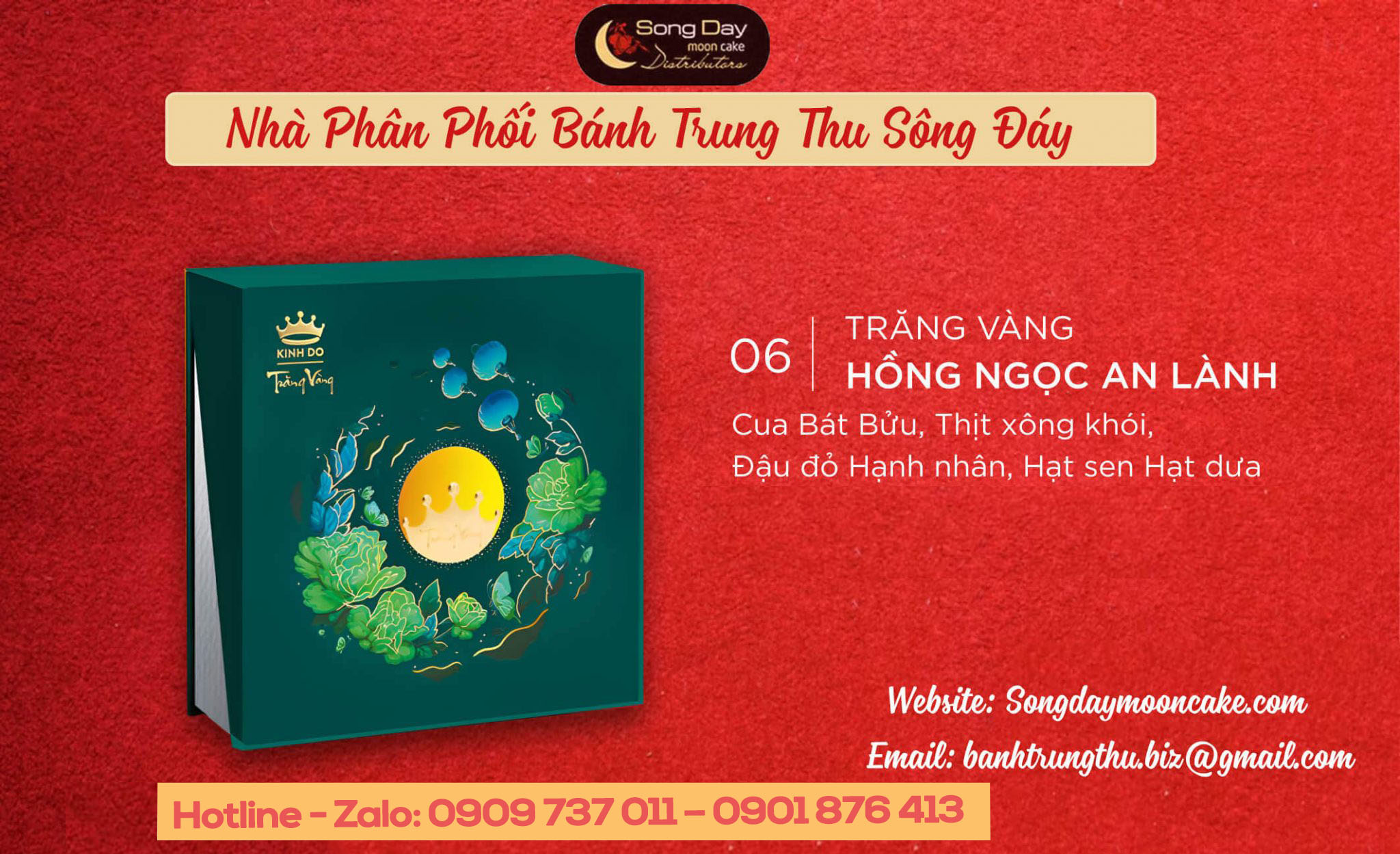 Bánh trung thu cao cấp Trăng Vàng An Lành
