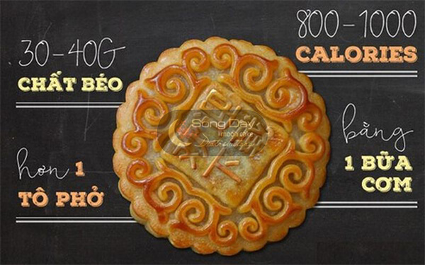100g bánh trung thu bao nhiêu calo