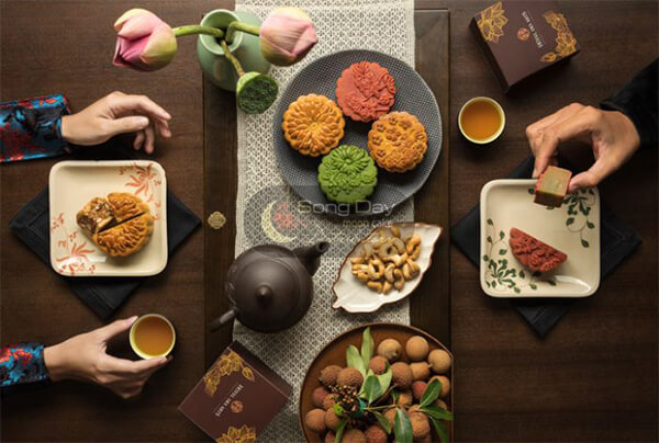 cách thưởng thức bánh trung thu chuẩn