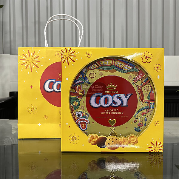 bánh quy Cosy thập cẩm bơ sữa tết hộp thiếc
