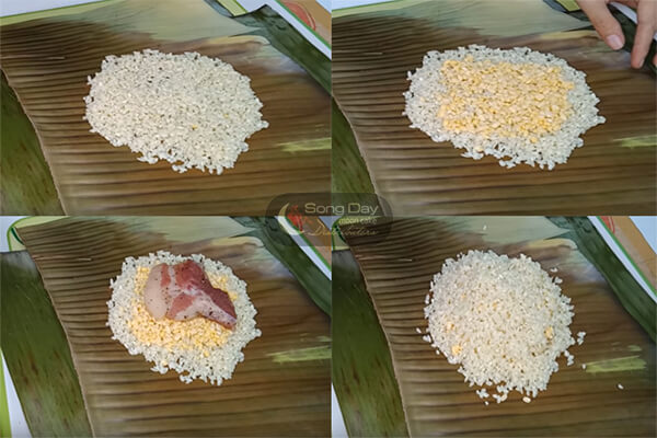 cách gói bánh chưng đơn giản tại nhà