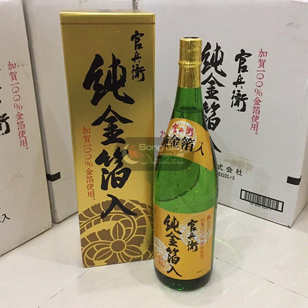 Rượu Sake vảy vàng Meijyo 720ml Nhật Bản