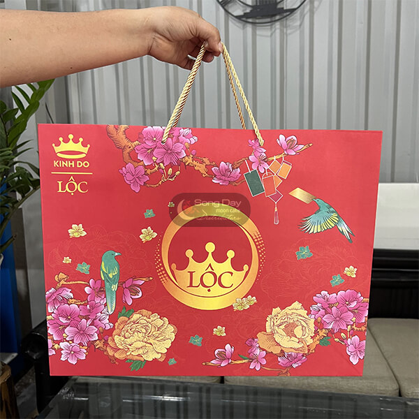 hộp quà tết Kinh Đô lộc 2