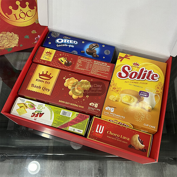 Bộ quà tết Kinh Đô lộc 2