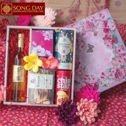 Set hộp quà gỗ đẳng cấp Bách Hoa Phú Quý 3