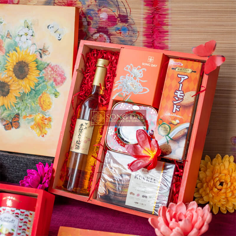 Set quà tết Bách Hoa Phú Quý 7