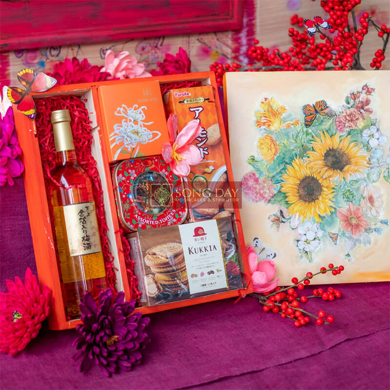 set hộp bách hoa phú quý 7