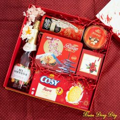 set hộp quà tết xuân đong đây