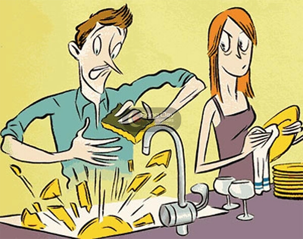 không làm vỡ bát đĩa những ngày tết