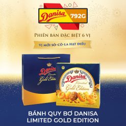 Bánh quy bơ Danisa Limited Gold Edition 6 Vị Đặc Biệt