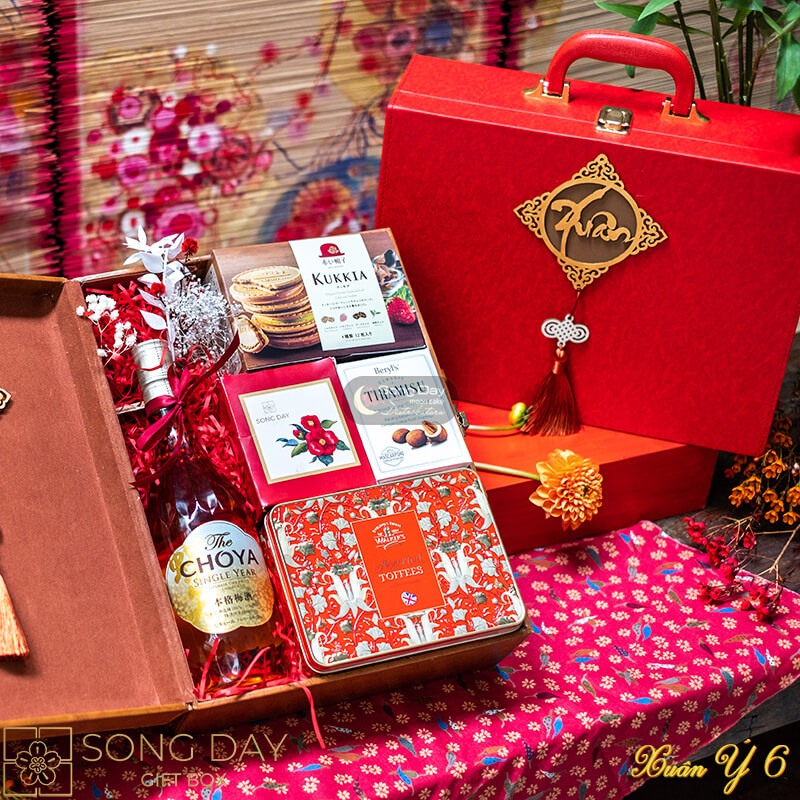hộp quà biếu tặng tết xuân ý 6