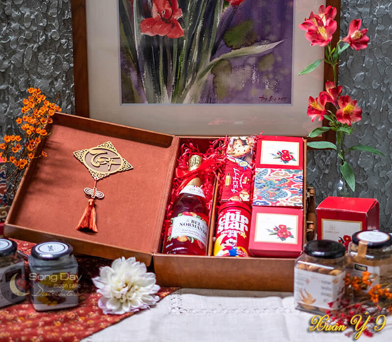combo quà biếu xuân ý 9
