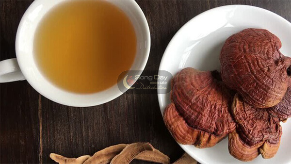 trà nấm linh chi đỏ