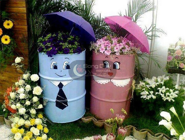 trang trí tết với cụm chủ đề khác nhau