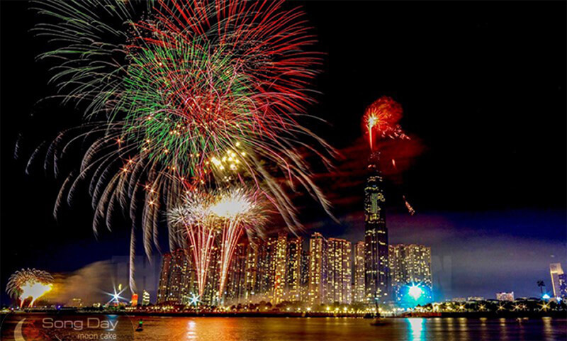 danh sách địa điểm bắn pháo hoa