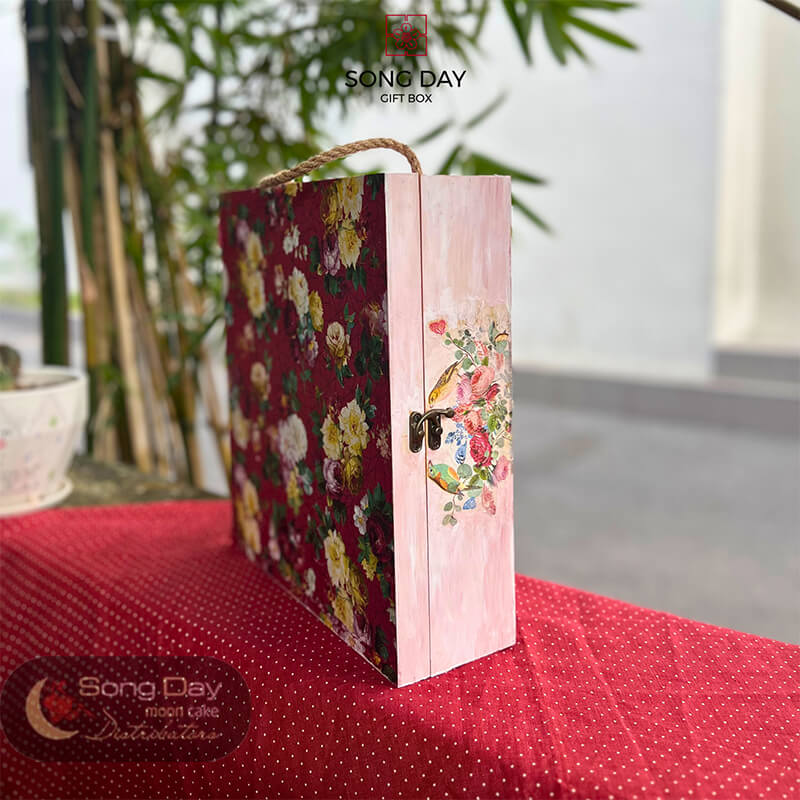 hộp quà tặng tết bằng gỗ