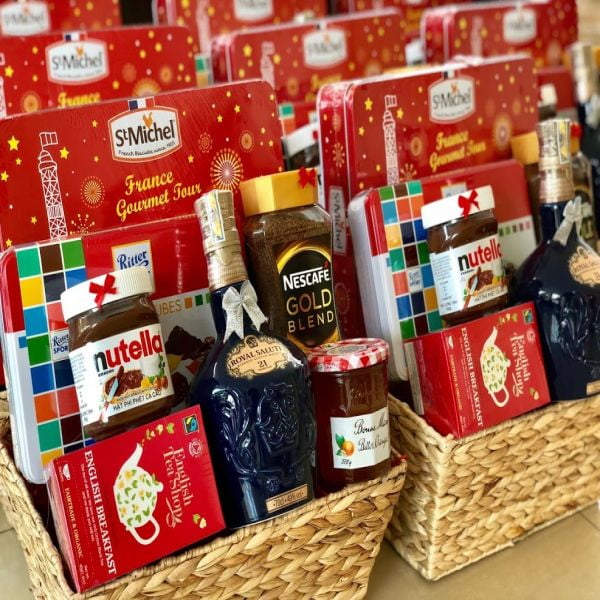 mẫu hộp quà tết cao cấp