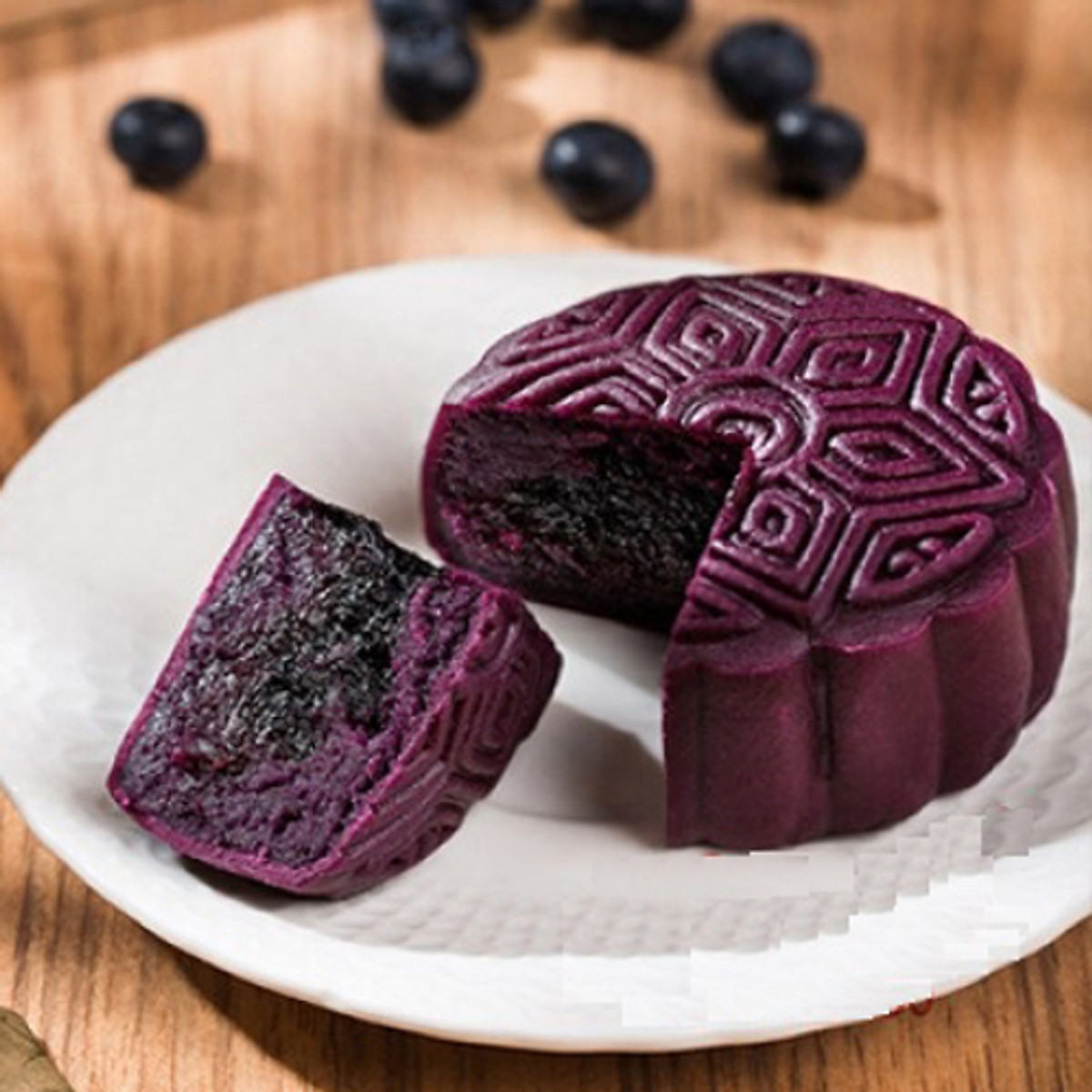 Bánh trăng ngũ sắc Blueberry