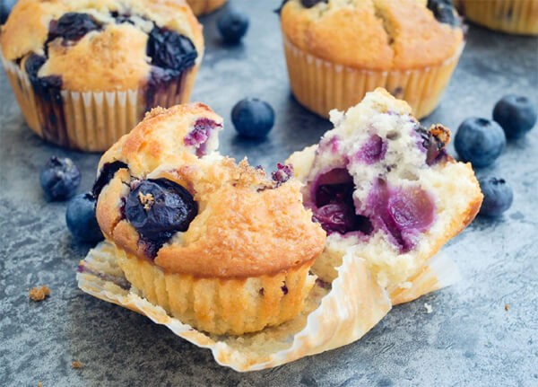 Bánh Muffin Việt Quất