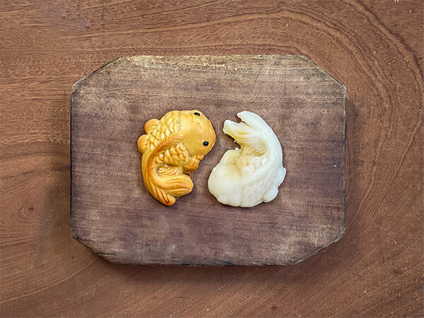 bánh nướng bánh dẻo trung thu hình con cá