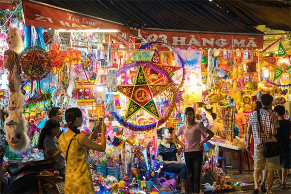 chợ trung thu có gì?