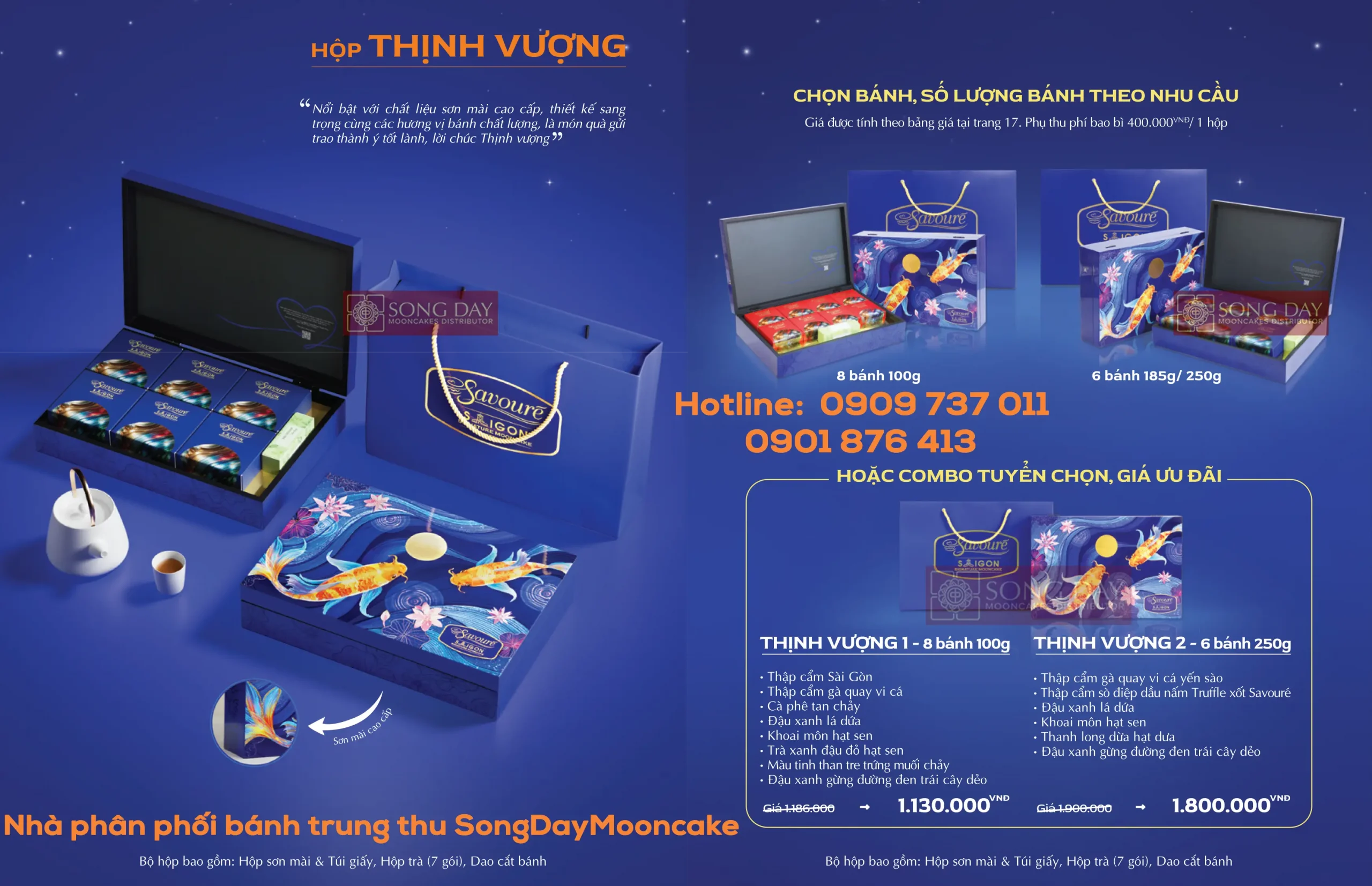 Combo thinh vượng Savoure Bakery