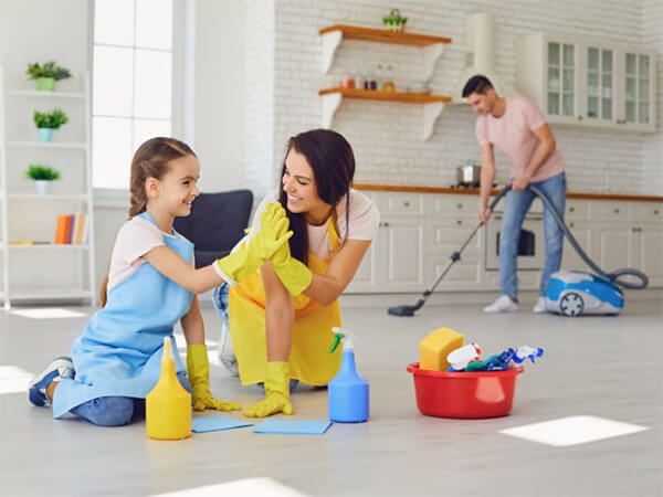 dọn dẹp nhà cửa