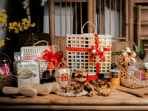 giỏ quà tết truyền thông