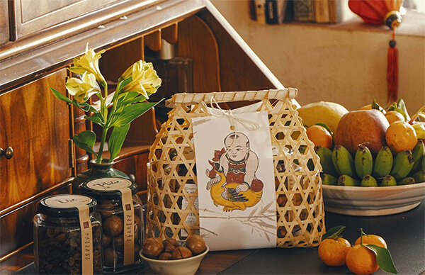 giỏ quà tết truyền thống