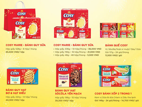 Các Sản Phẩm Tết Kinh Đô Nổi Bật Kinh Đô