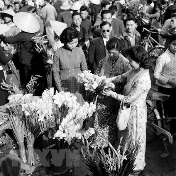 phong tục chơi hoa ngày tết