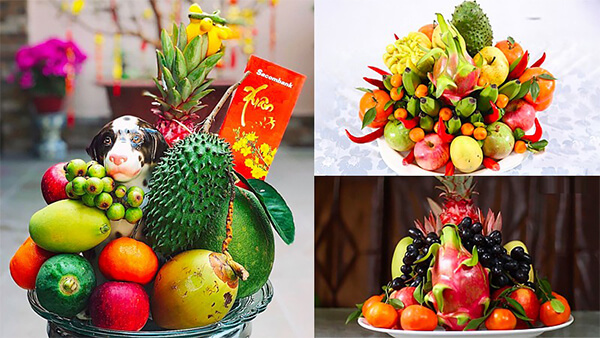 Cách bài trí mâm ngũ quả ngày Tết