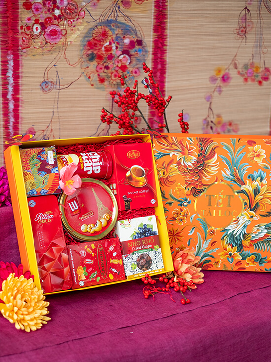 set Hộp quà Tân Xuân Vạn Phúc 12