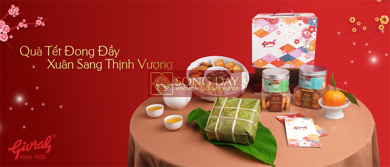 bộ hộp quà tết givral năm nay có gì đặc biệt