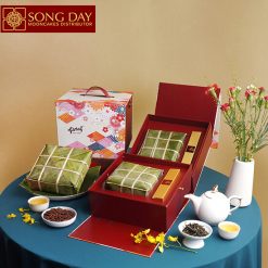 hộp quà tết givral xuân an khang