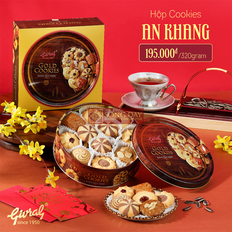 hộp bánh ngọt givral có gì đặt biệt